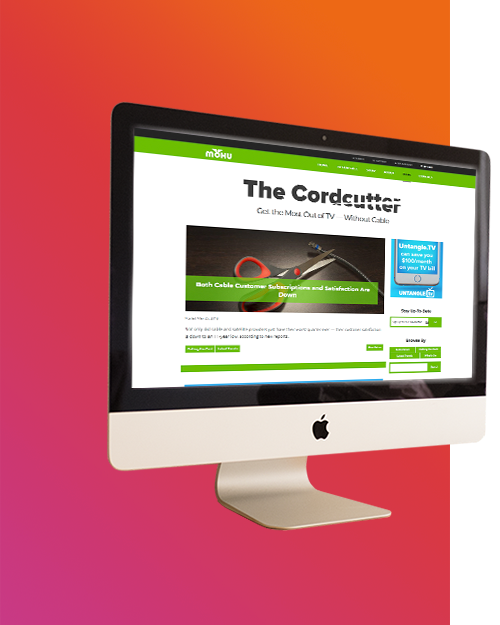 Website: Mohu Cordcutter Blog Redesign
